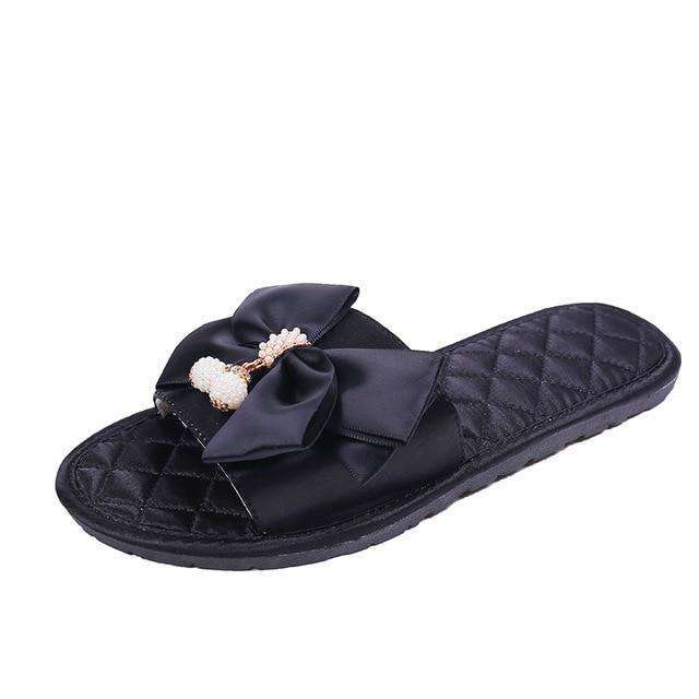 Bow Casual Beach Flip Flops