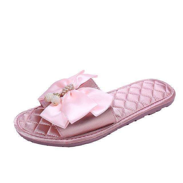 Bow Casual Beach Flip Flops