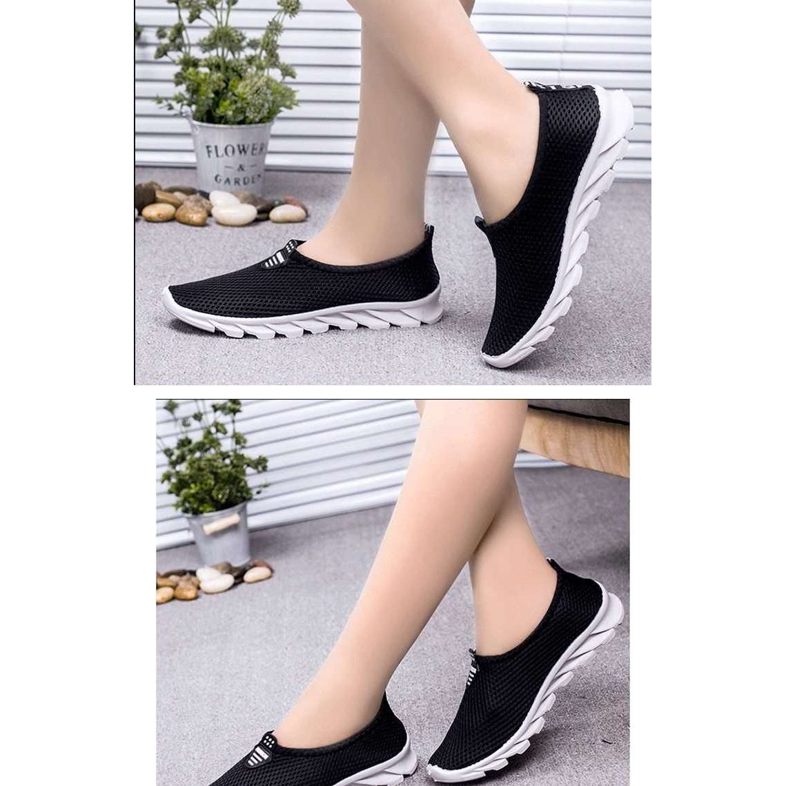 Vulcanized Walking Flat Loafers For Women