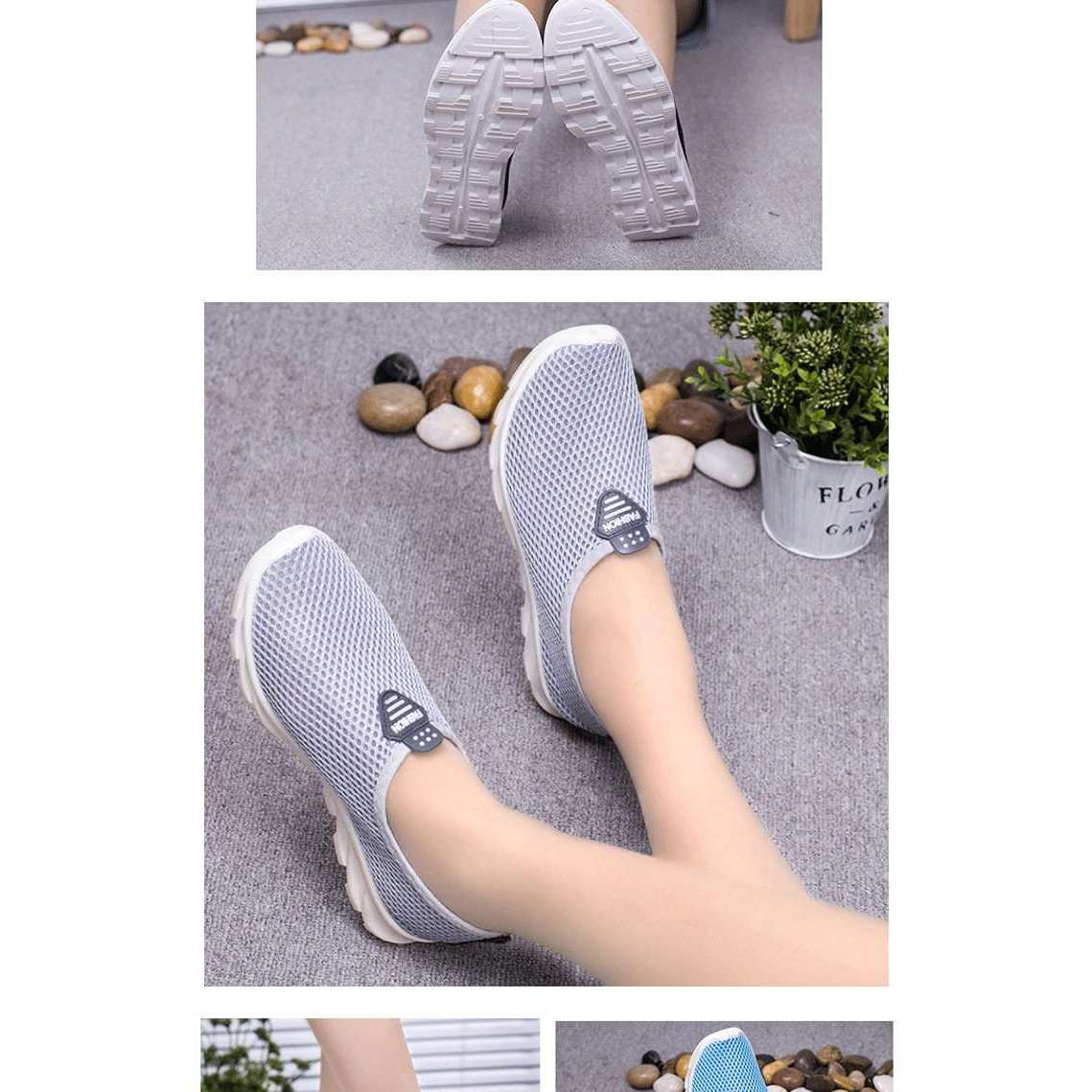 Vulcanized Walking Flat Loafers For Women