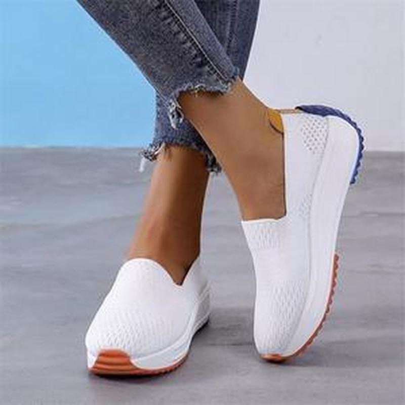 Women Low Heels Wedges Shoes