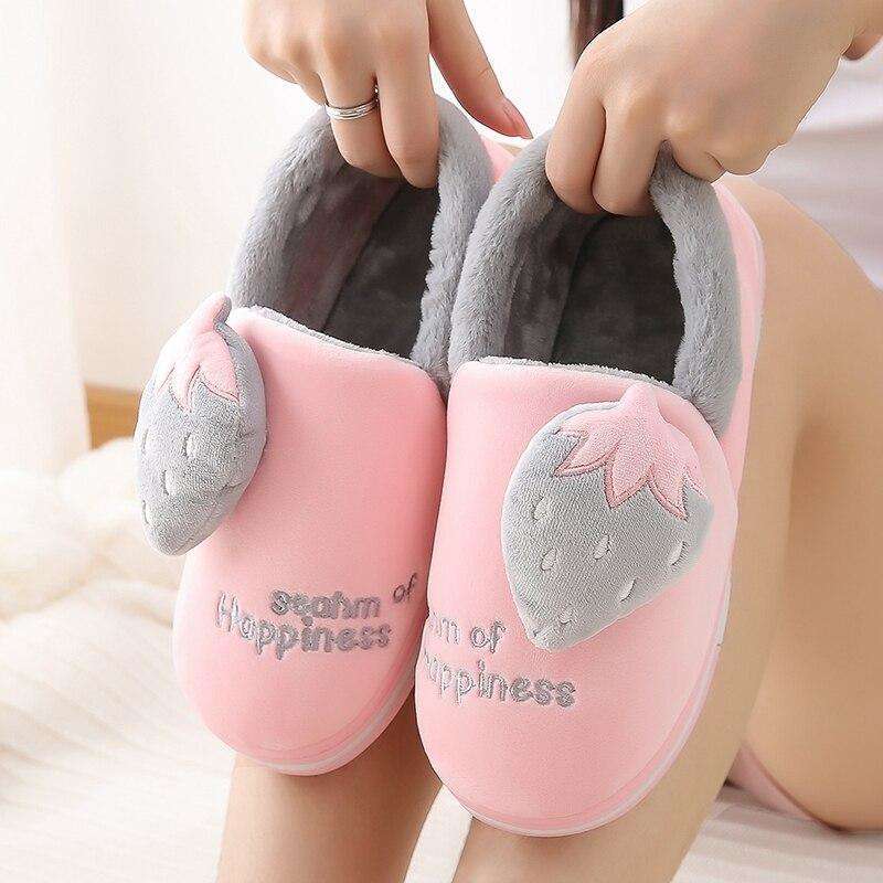 Bedroom Couple Soft Winter Slippers