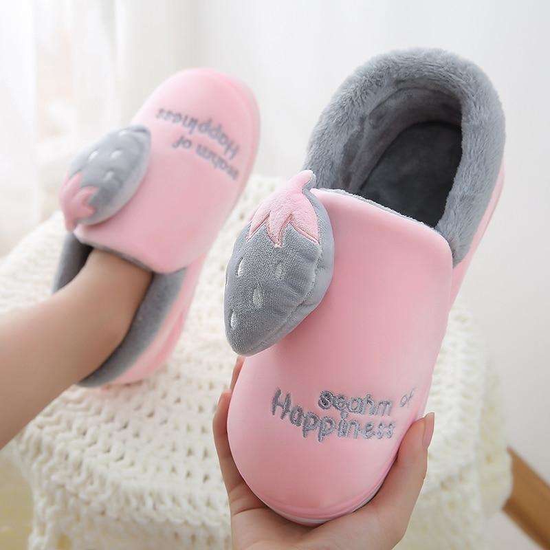 Bedroom Couple Soft Winter Slippers