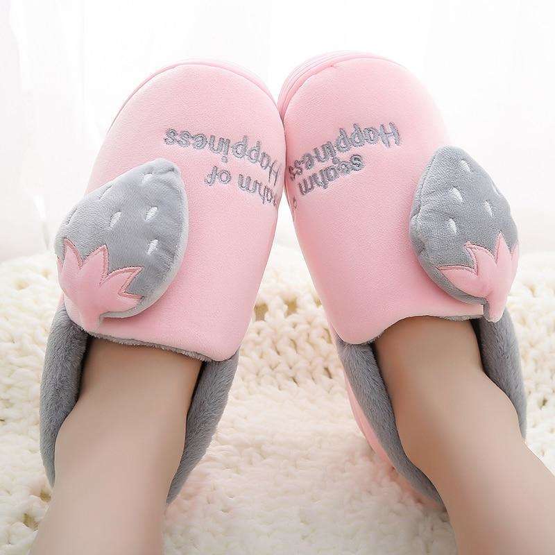 Bedroom Couple Soft Winter Slippers