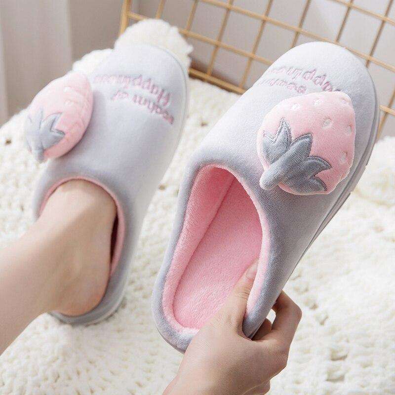 Winter Home Bedroom Slippers