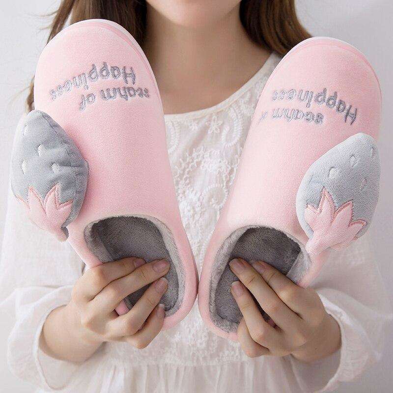 Winter Home Bedroom Slippers