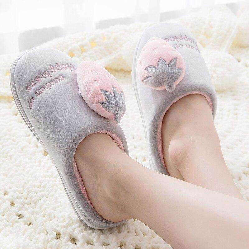 Winter Home Bedroom Slippers