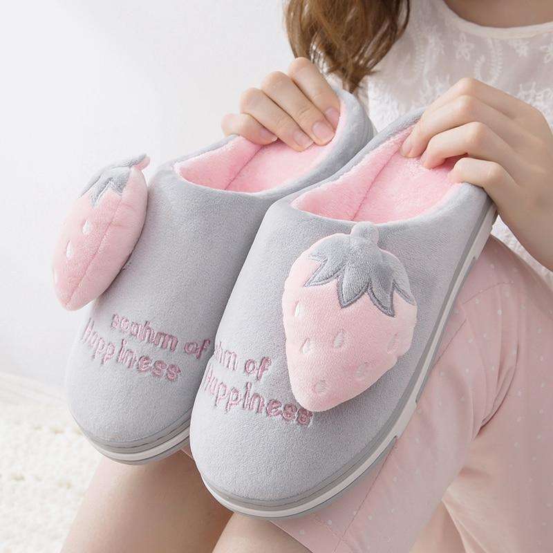 Winter Home Bedroom Slippers