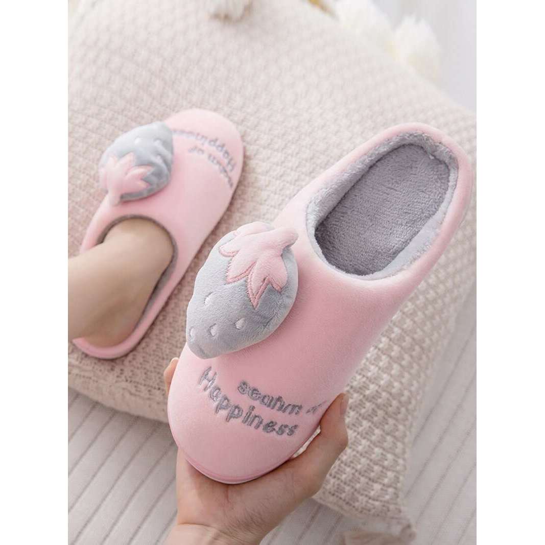 Winter Home Bedroom Slippers