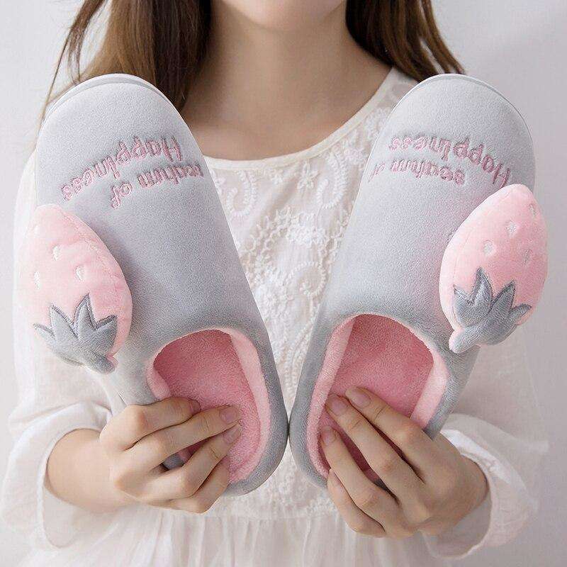 Winter Home Bedroom Slippers