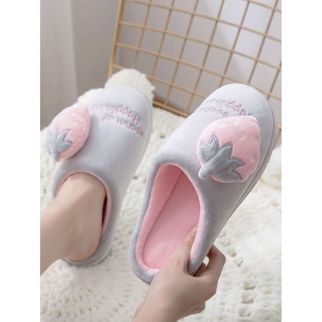 Winter Home Bedroom Slippers