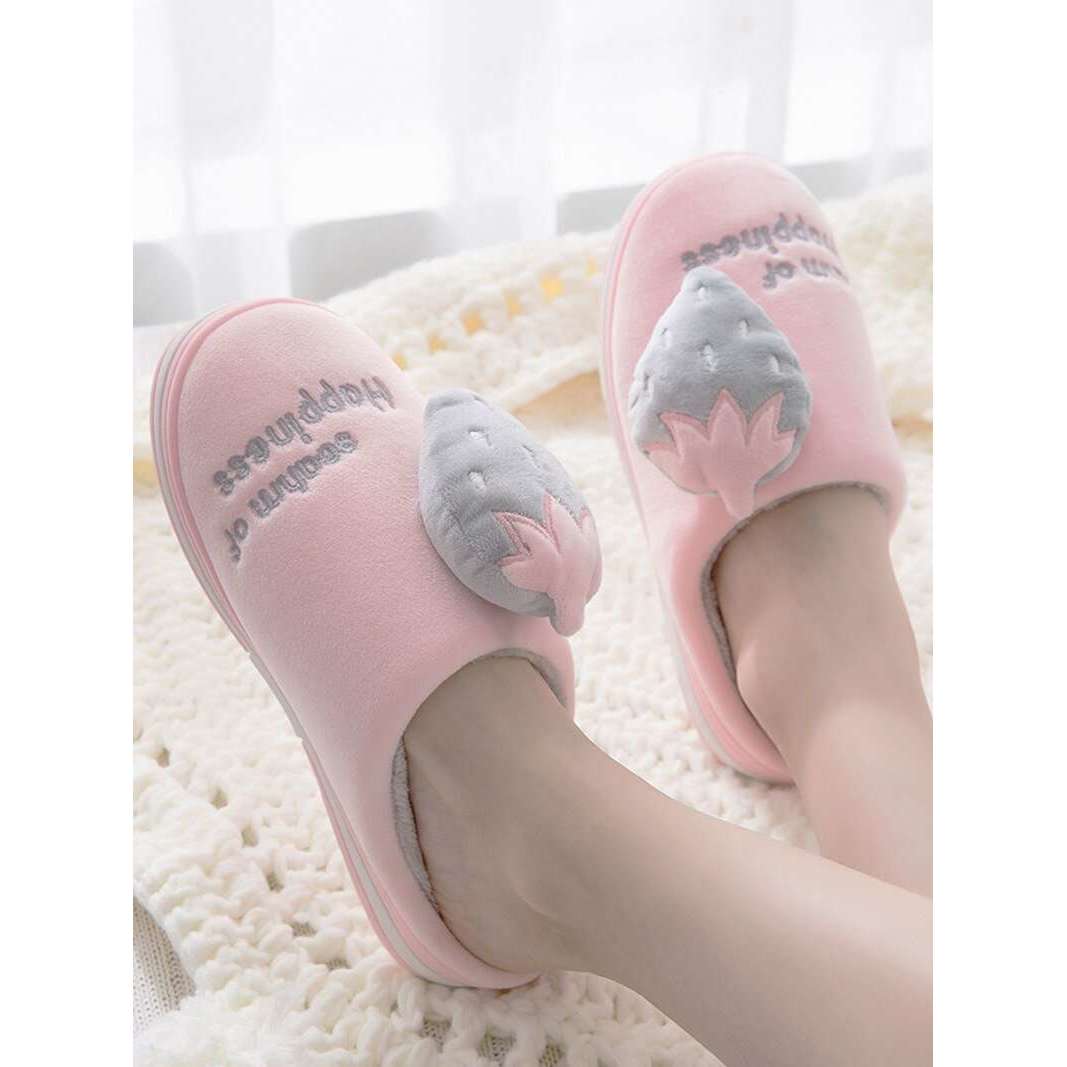 Winter Home Bedroom Slippers