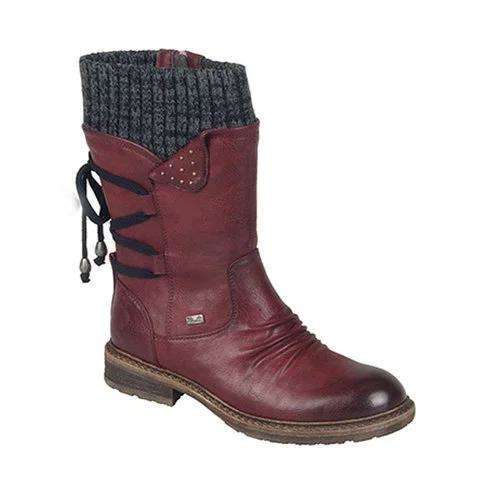 Retro Handmade Leather Long Boots