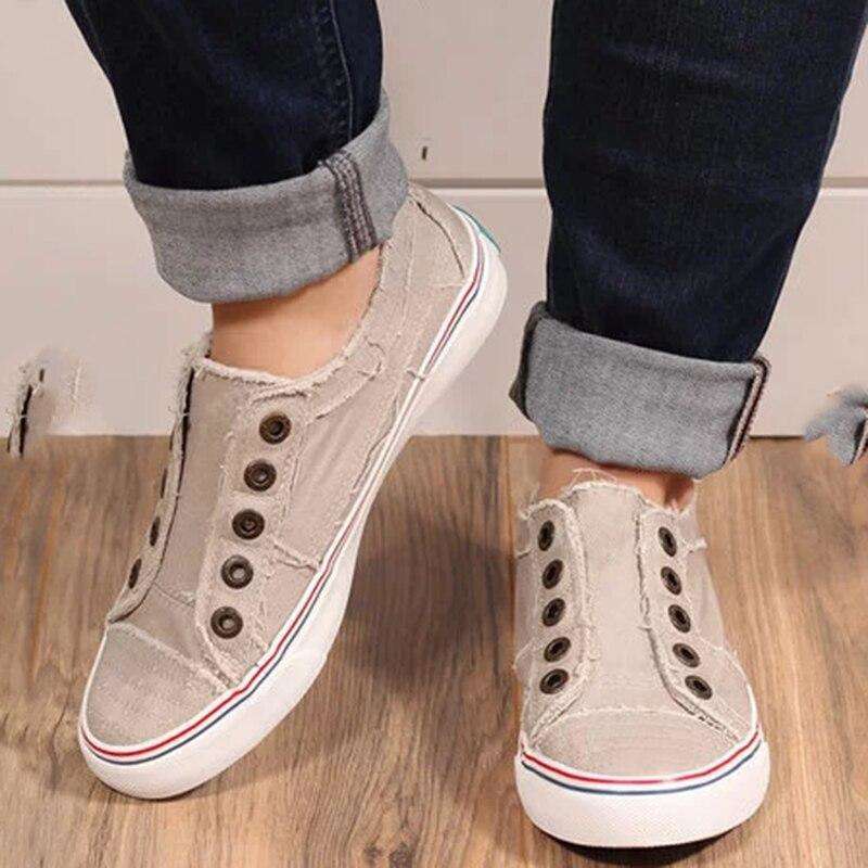 Casual Flat-soled Canvas For Summer