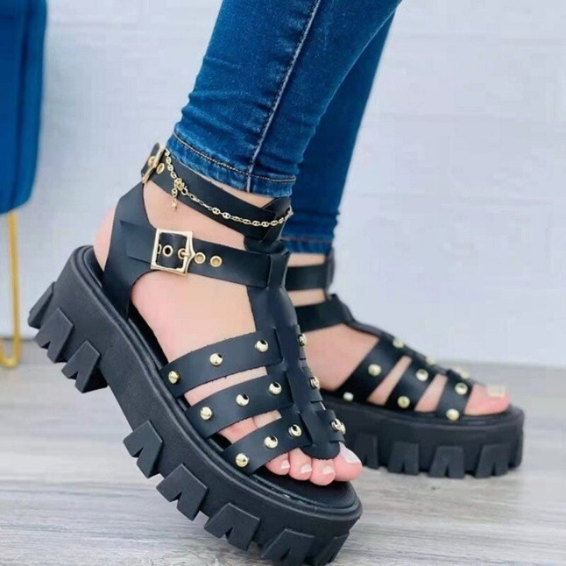 Women's Sandals Hollow Out Platform