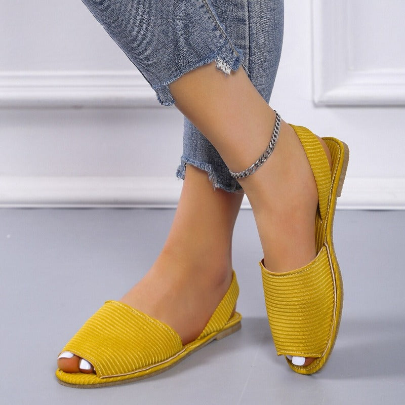 Casual Peep Toe Shoes